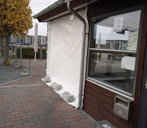 Afdækning til terrasse