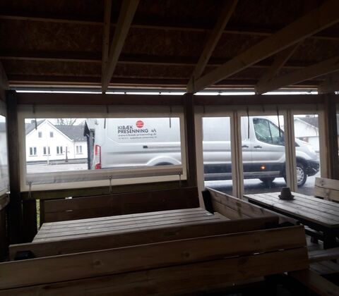 Afdækning til terrasse