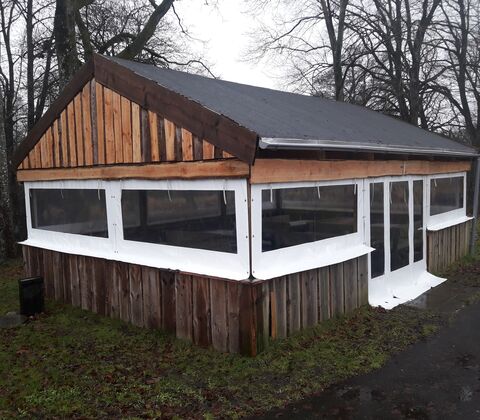 Afdækning til terrasse