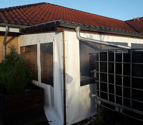Afdækning til terrasse