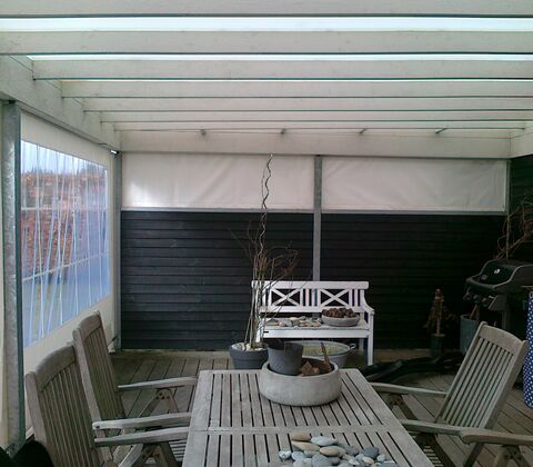 Afdækning til terrasse