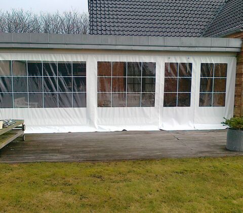 Afdækning til terrasse