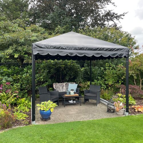 Telt med prisma tagdug