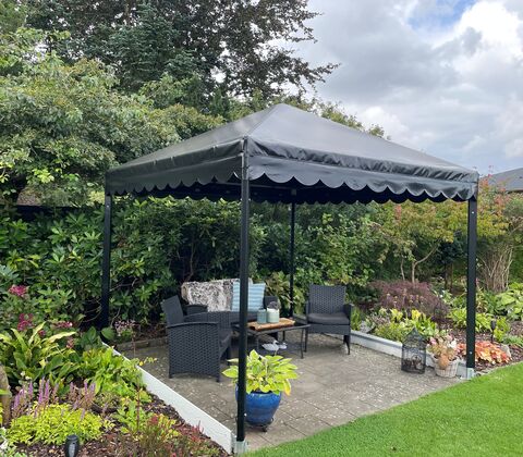 Telt med prisma tagdug