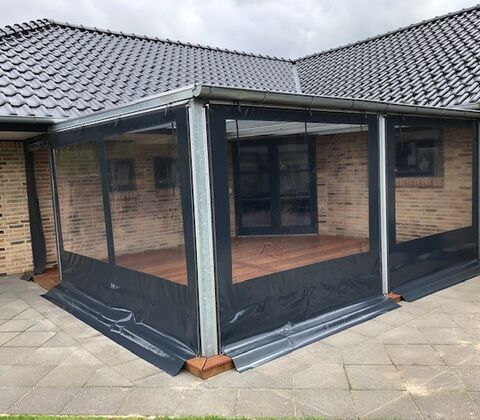 Afdækning til terrasse