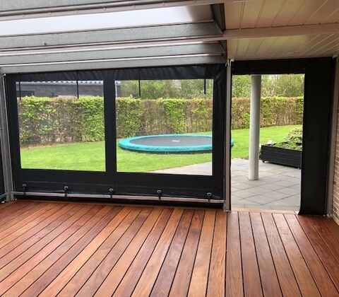 Afdækning til terrasse