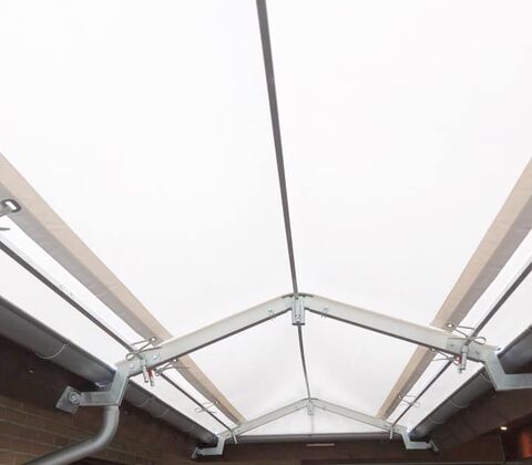 Afdækning til terrasse