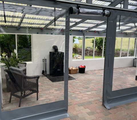 Afdækning til terrasse